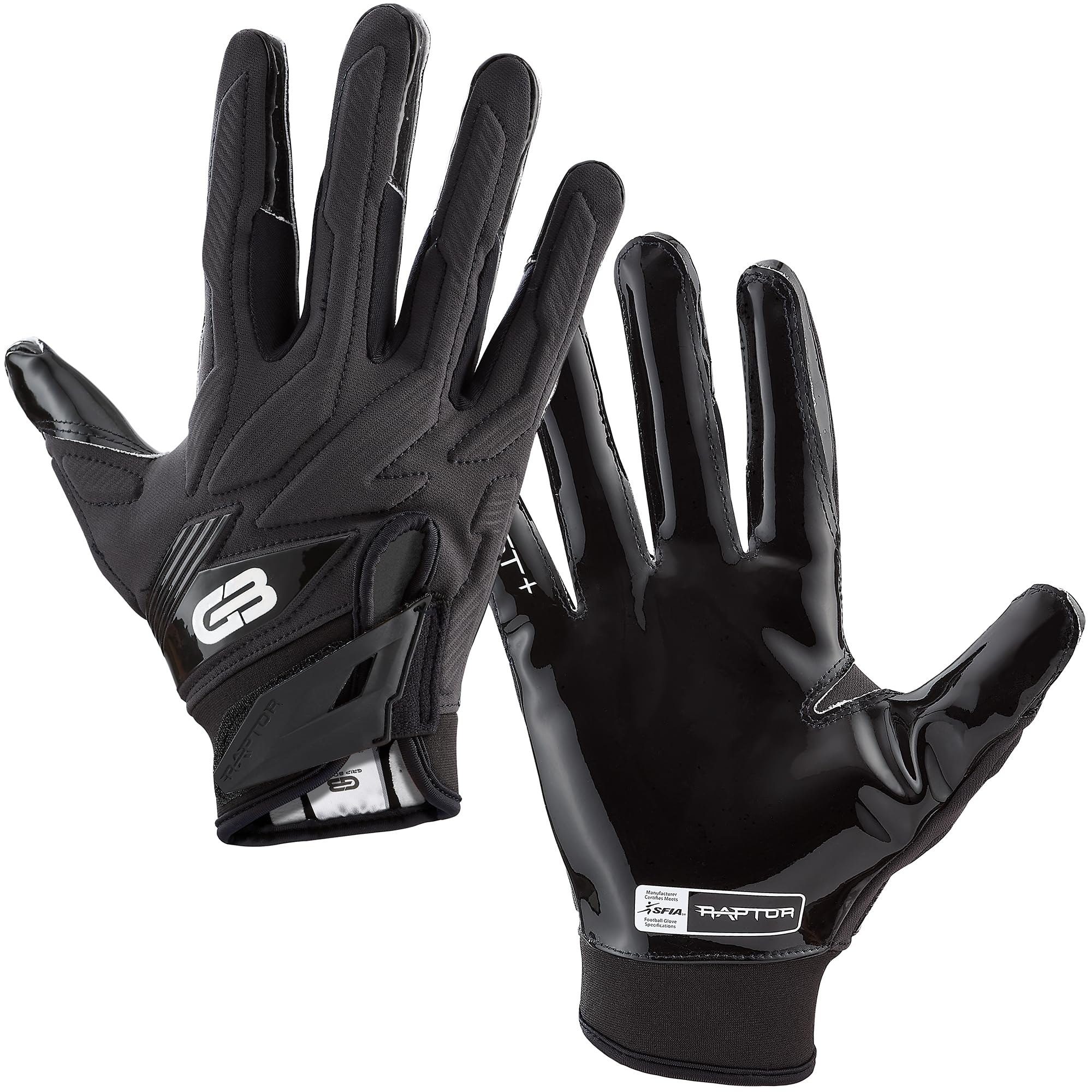 Amazon.com : Grip Boost Football Gloves Raptor 2.0 Padded Men's